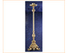 Candelero de pie en bronce