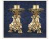 Candelero de bronce para mesa