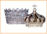 Coronas y Aureolas de Plata
