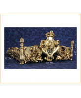 Atril de bronce para mesa