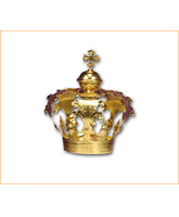 Corona Imperial con Cruz para Imagen