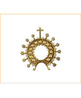 Aureola dorada modelo Virgen del Rocío