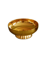 Copón patena con base y baño dorado