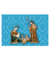 Balconera de Navidad Nacimiento: Niño Jesús, San José y Virgen