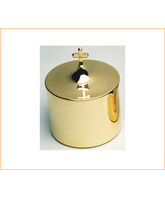 Caja de formas con baño de oro y 6,5 cm de altura