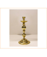 Candelero para mesa fabricado en bronce pulido