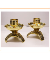 Candelero de mesa en fundición