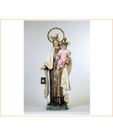 Virgen del Carmen con Niño y con escapulario