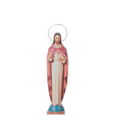 Sagrado Corazón de Jesús con brazos en el pecho