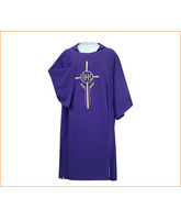 Dalmática liturgica con Cruz,