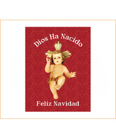 Colgadura del Niño Jesús para Navidad Dios ha nacido