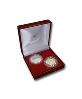 Monedas de plata recuerdo de Santiago de Compostela