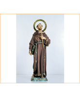 Imagen artesanal de San Francisco de Asís