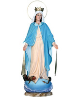 Figura de la Virgen de la Milagrosa