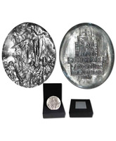 Medallón de plata recuerdo del Año Santo