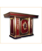 Mesa de altar de madera