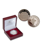 Moneda de plata recuerdo de la Puerta Santa