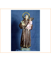 Imagen de San Antonio de Padua con Niño