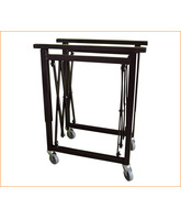 Soporte para túmulo extensible con ruedas