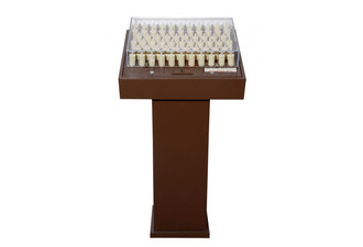 Lampadario de velas eléctricas con 64 velitas