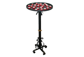 Lampadario circular de forja