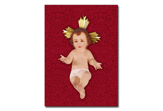 Colgadura para Navidad del Niño Jesús con potencias