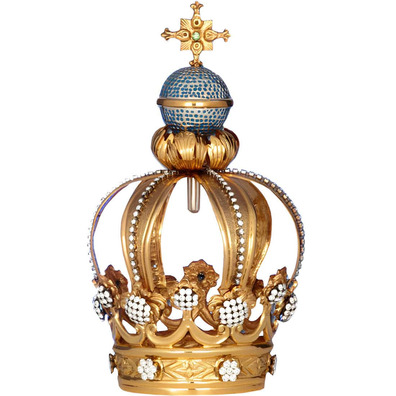 Corona para Virgen de Fátima en plata