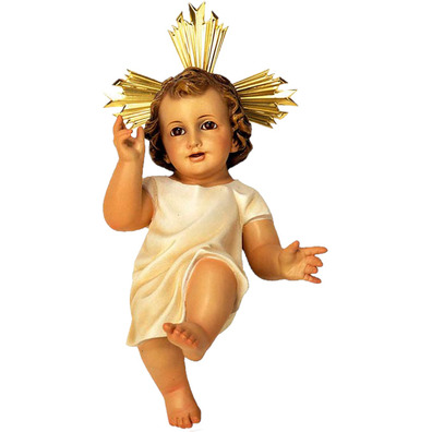 Niño Jesús vestido para cuna