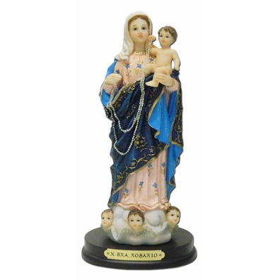 Nuestra Señora Rosario con Niño - Marmolina