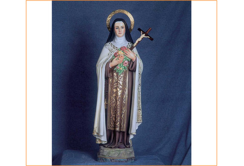 Imagen artesanal de Santa Teresita del Niño Jesús Imagen artesanal de Santa Teresita del Niño Jesús