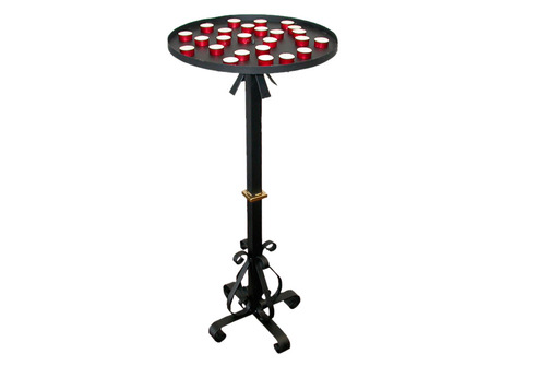 Lampadario circular de forja