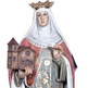 Santa Eduviges o Santa Eduvigis, fundadora de monasterios