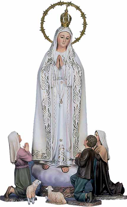 Figura de Olot - Apariciones de la Virgen de Fátima