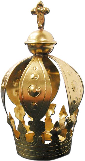 Corona para Virgen de Fátima - Imaginería religiosa