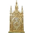 Sagrario de bronce con expositor para Santísimo Sacramento