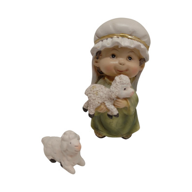 Belén infantil | 11 figuras para portal de Navidad