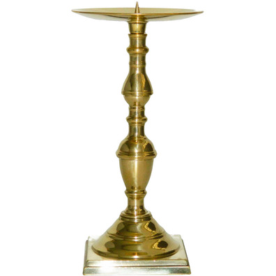 Candelero de mesa con púa vertical para vela