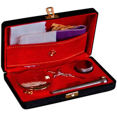 Cartera de Sacramentos rígida imitación piel 