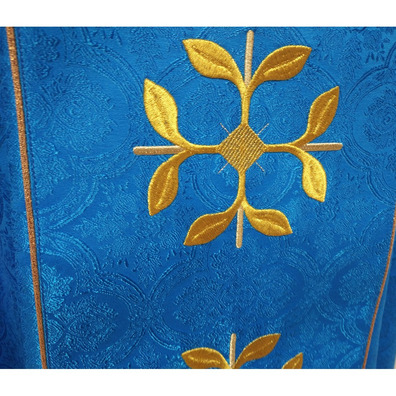 Casulla mariana bordada | Virgen Purísima