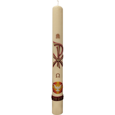 Cirio Pascual 2025 | Relieve Espíritu Santo