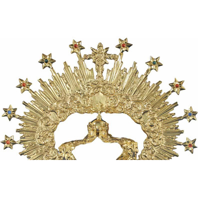 Corona imperial con aureola