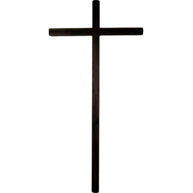 Cruz arbórea de madera