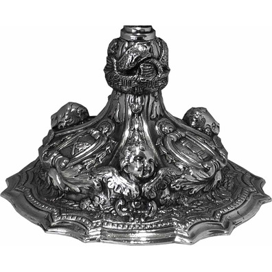Custodia del Santísimo Sacramento con baño de plata