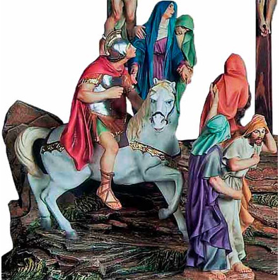 El Calvario | Once imágenes de 30 cm.