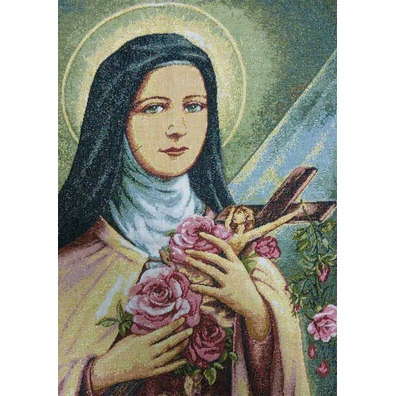 Tapiz de Santa Teresita del Niño Jesús