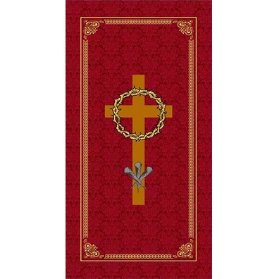 Tapiz para Semana Santa con Cruz