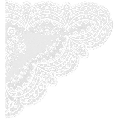 Mantilla española blanca