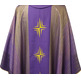 Casulla en cuatro colores | Bordados Cruz morado