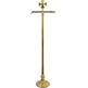 Portaincensario de bronce con Cruz