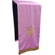 Paño cubre atril con IHS bordado rosa